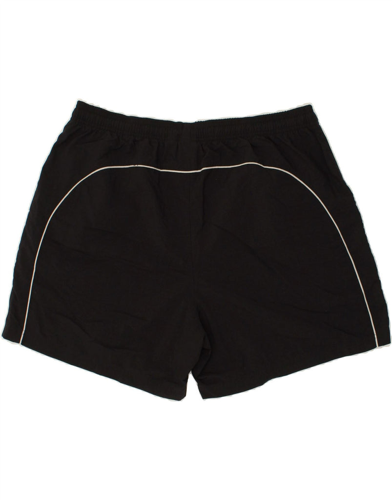 ADIDAS Mens Sport Shorts 2XL Black Nylon Vintage Adidas and Second-Hand Adidas from Messina Hembry 