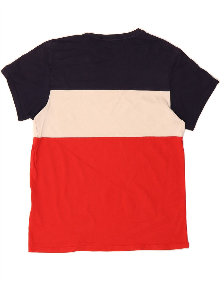 LEVI'S Mens Graphic T-Shirt Top Medium Multicoloured Colourblock Vintage Levi's and Second-Hand Levi's from Messina Hembry 
