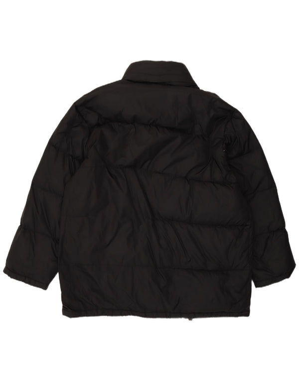Champion Mens Hooded Padded Jacket UK 36 Small Black