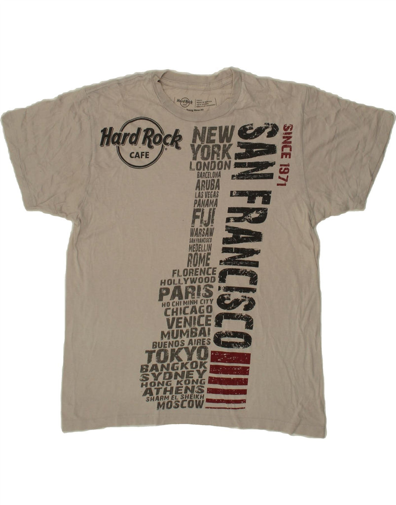 HARD ROCK CAFE Boys Graphic T-Shirt Top 12-13 Years Small Grey Vintage Hard Rock Cafe and Second-Hand Hard Rock Cafe from Messina Hembry 