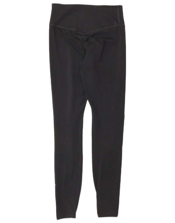 Nike Womens Dri Fit Leggings UK 4 XS Black Sports