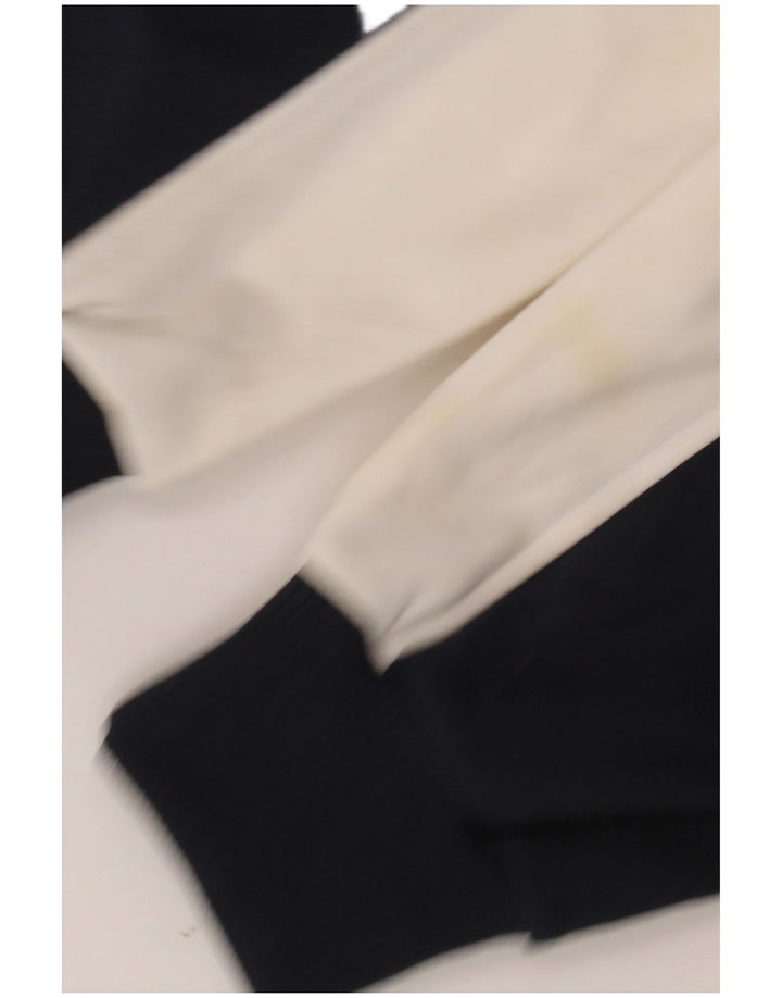 Diadora Mens Graphic Tracksuit Top Jacket Large Blue Colourblock Polyester