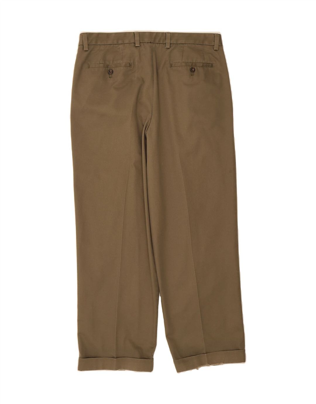 IZOD Mens Pegged Chino Trousers W36 L30 Khaki Cotton Vintage Izod and Second-Hand Izod from Messina Hembry 