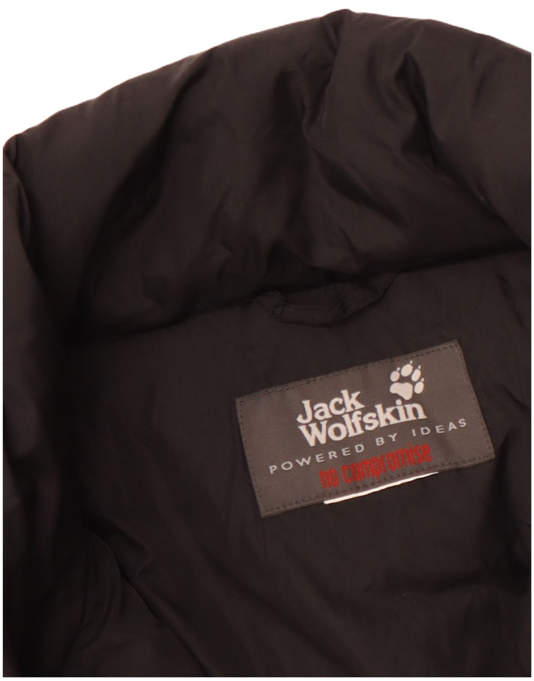 Jack Wolfskin Mens Padded Jacket UK 42 XL Black