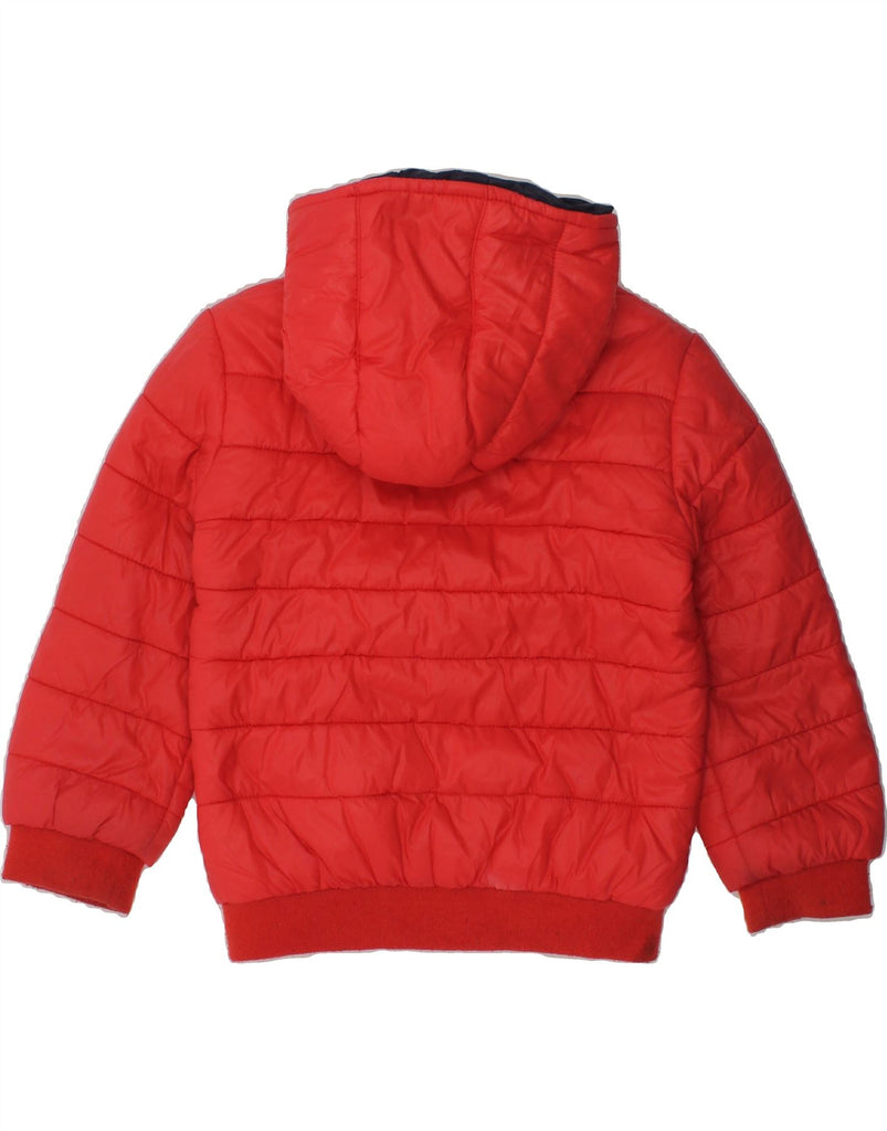 GUESS Girls Hooded Padded Jacket 2-3 Years Red Polyamide | Vintage Guess | Thrift | Second-Hand Guess | Used Clothing | Messina Hembry 