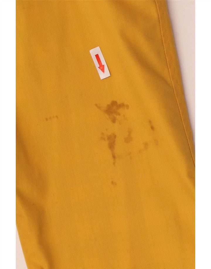 NINO Womens Reversible Overcoat IT 46 Large Yellow Polyester