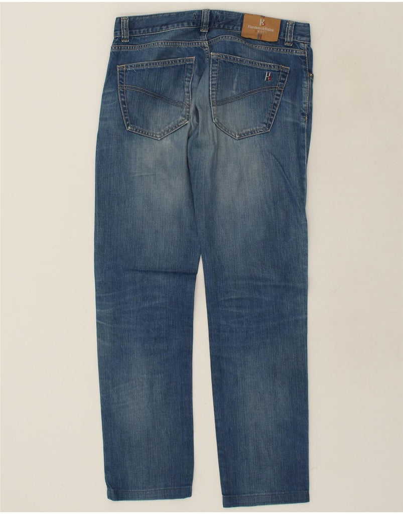 HARMONT & BLAINE Mens Straight Jeans IT 48 Medium W30 L32 Blue Cotton | Vintage Harmont & Blaine | Thrift | Second-Hand Harmont & Blaine | Used Clothing | Messina Hembry 