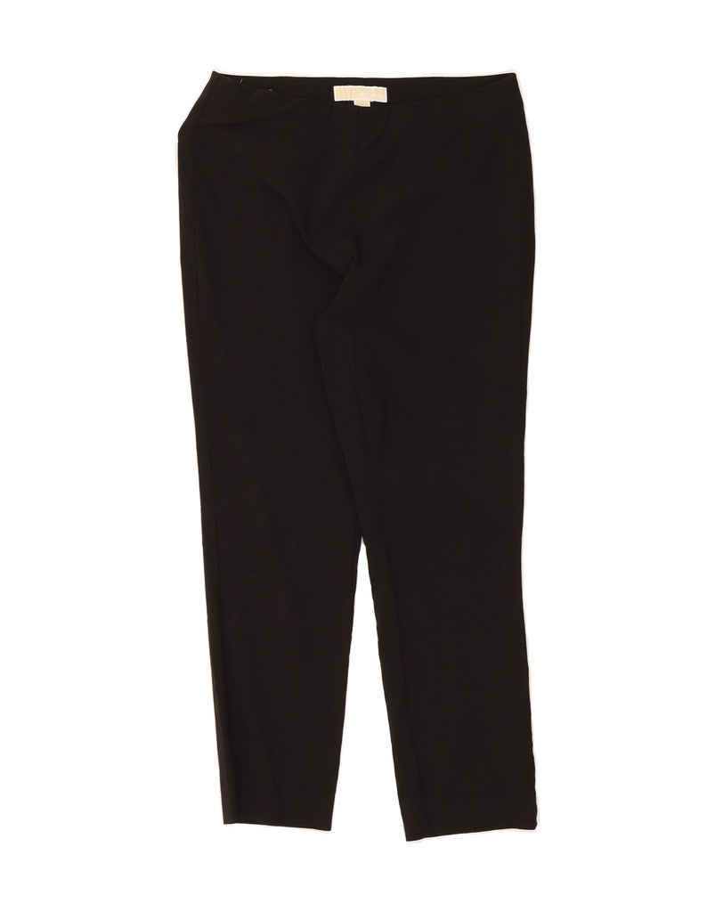 MICHAEL KORS Womens Slim Cropped Trousers  Medium W28 L24 Black Viscose Vintage Michael Kors and Second-Hand Michael Kors from Messina Hembry 