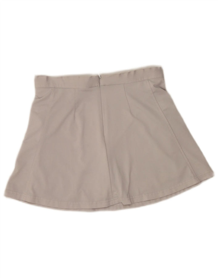 Erima Womens Mini Skirt UK 8 Small W28  Grey Polyester