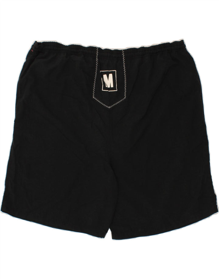 MOSSIMO Mens Graphic Sport Shorts Medium  Black Nylon Vintage Mossimo and Second-Hand Mossimo from Messina Hembry 