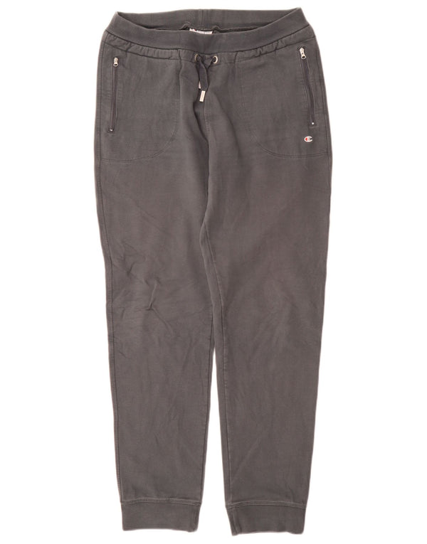 Champion Mens Tracksuit Trousers Joggers Large Grey Cotton
