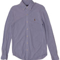 Ralph Lauren Mens Shirt Small Blue Cotton