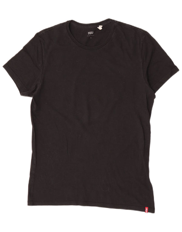 Levi's Mens T-Shirt Top Medium Black