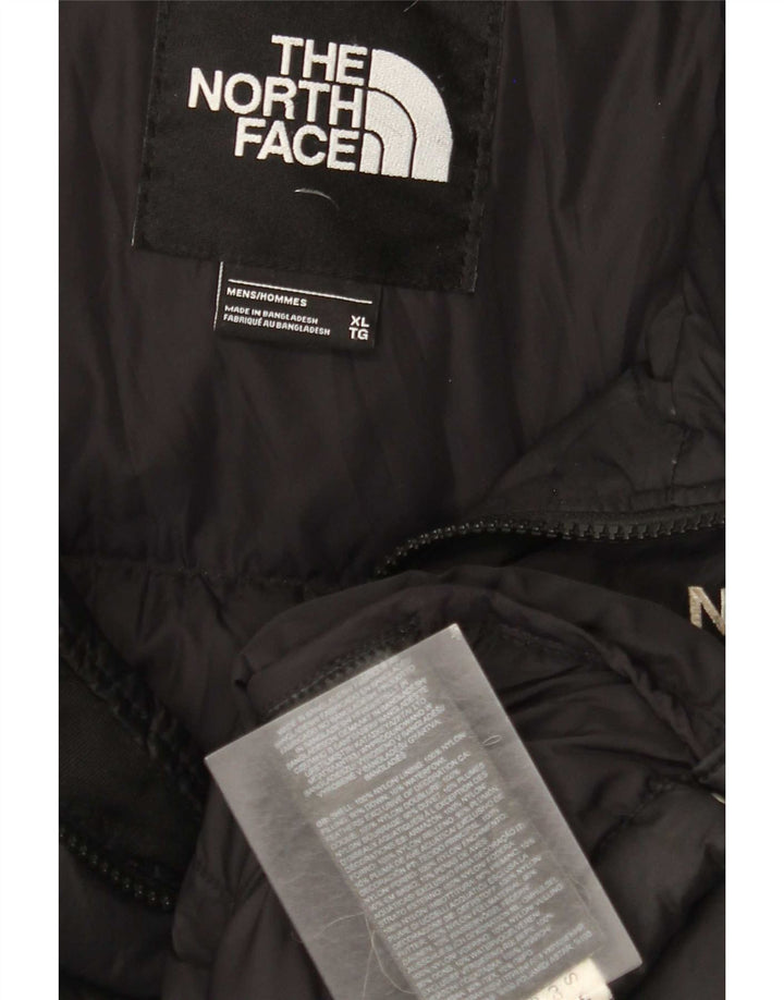 The North Face Mens Padded Jacket UK 42 XL Black Nylon