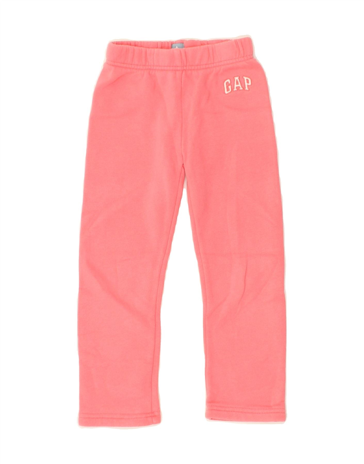 GAP Girls Tracksuit Trousers 4 5 Years Pink Cotton