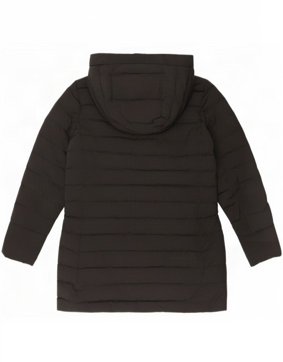 Woolrich Womens Hooded Padded Jacket UK 10 Small Black Polyester