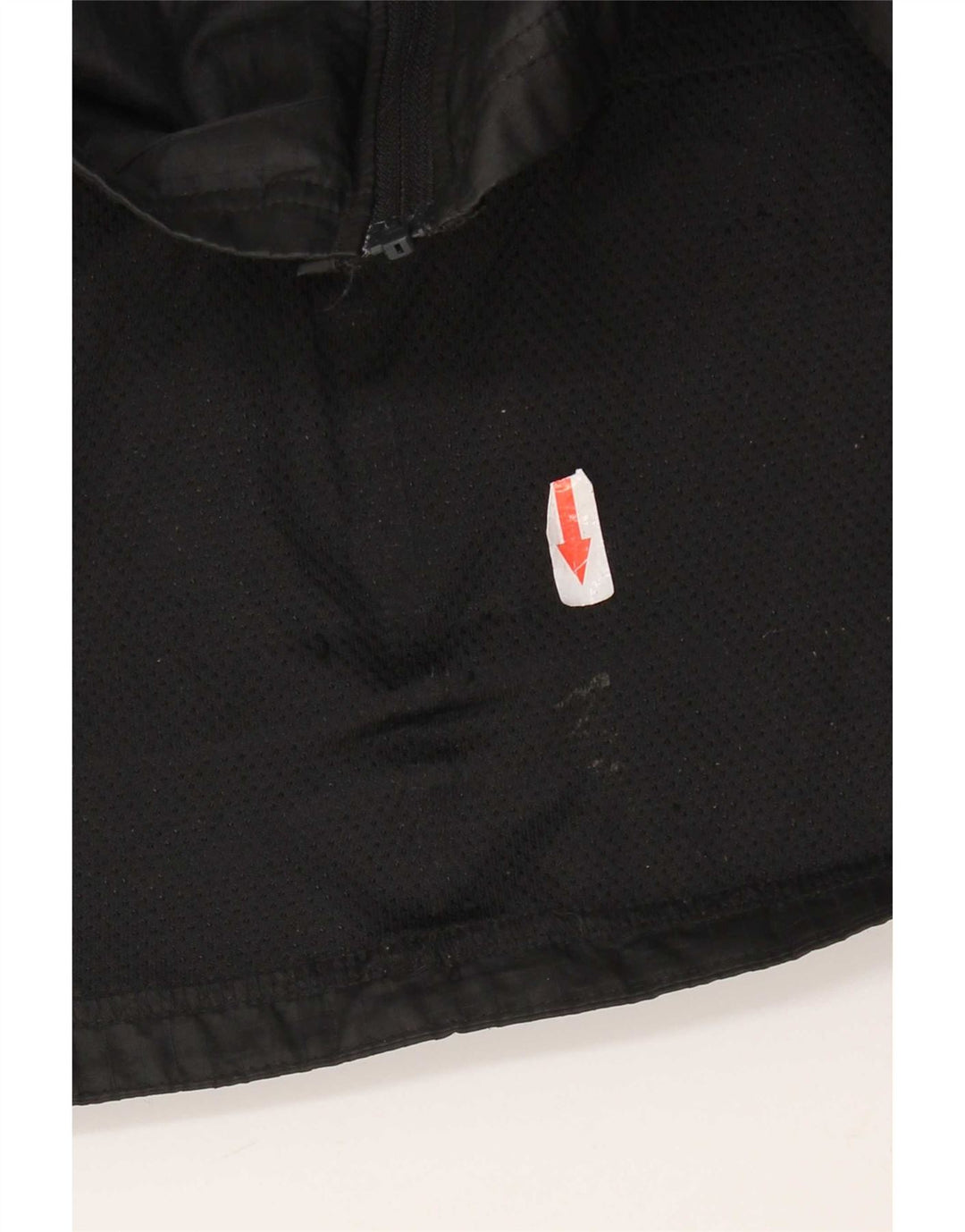 Nike Womens Hooded Rain Jacket UK 14 Medium Black Polyester