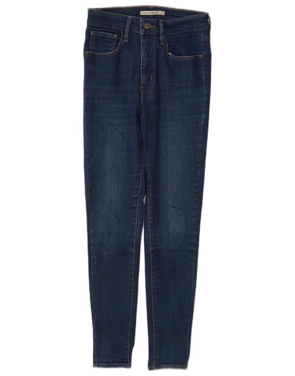Levi's Womens Mile High Super Skinny Jeans W27 L27 Blue