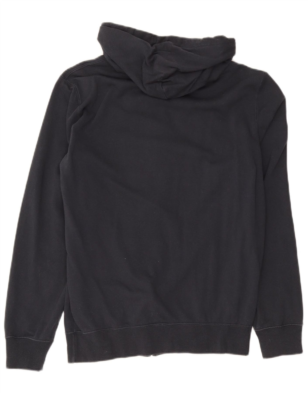 Champion Mens Graphic Zip Hoodie Sweater Medium Grey Cotton