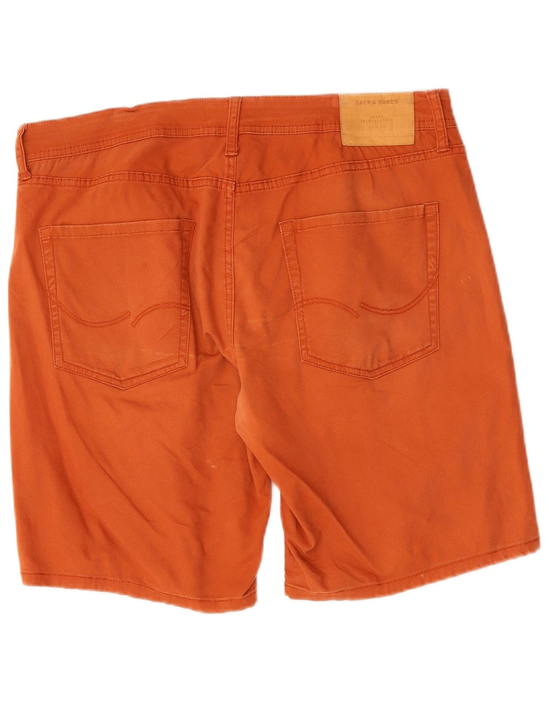Jack & Jones Mens Casual Shorts W38 XL Orange