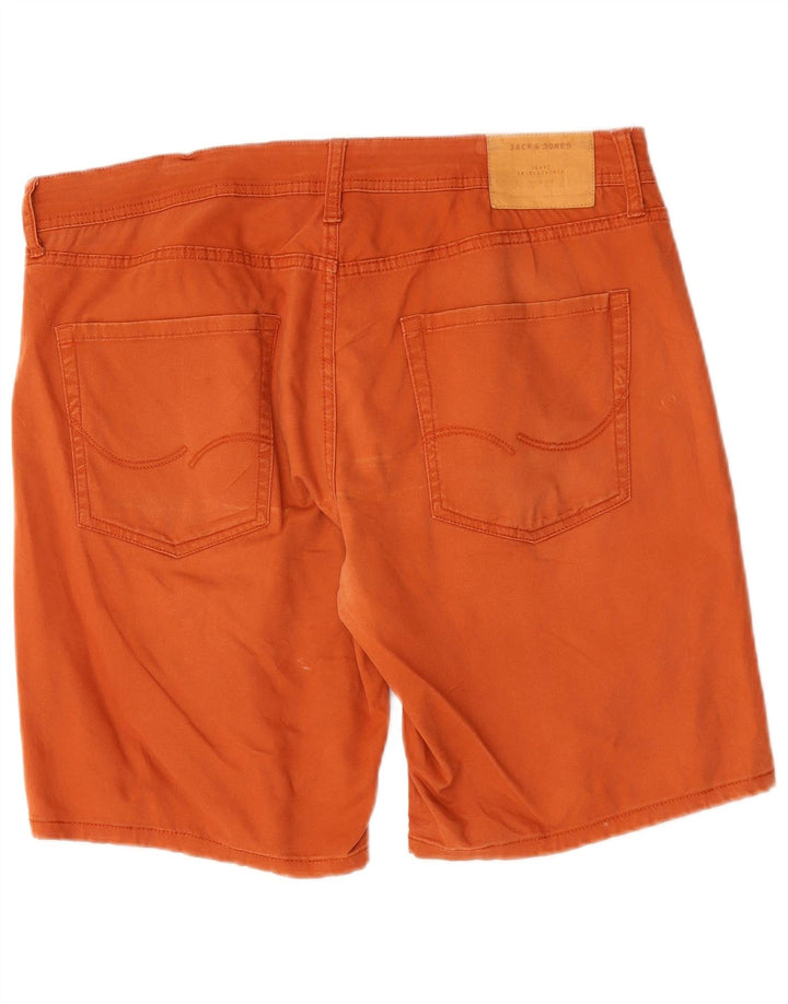 Jack & Jones Mens Casual Shorts W38 XL Orange