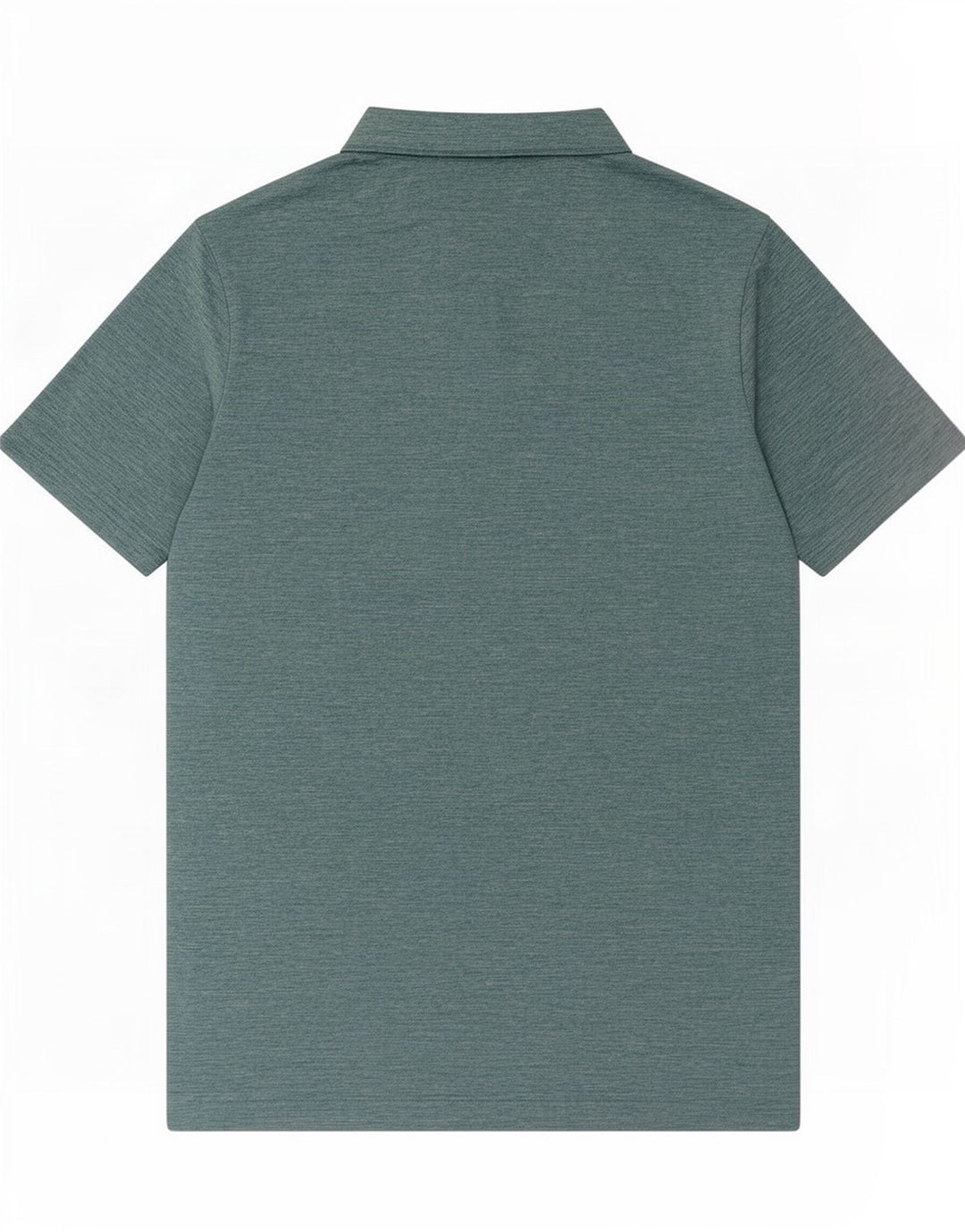 Columbia Mens Polo Shirt Medium Green Flecked Polyester