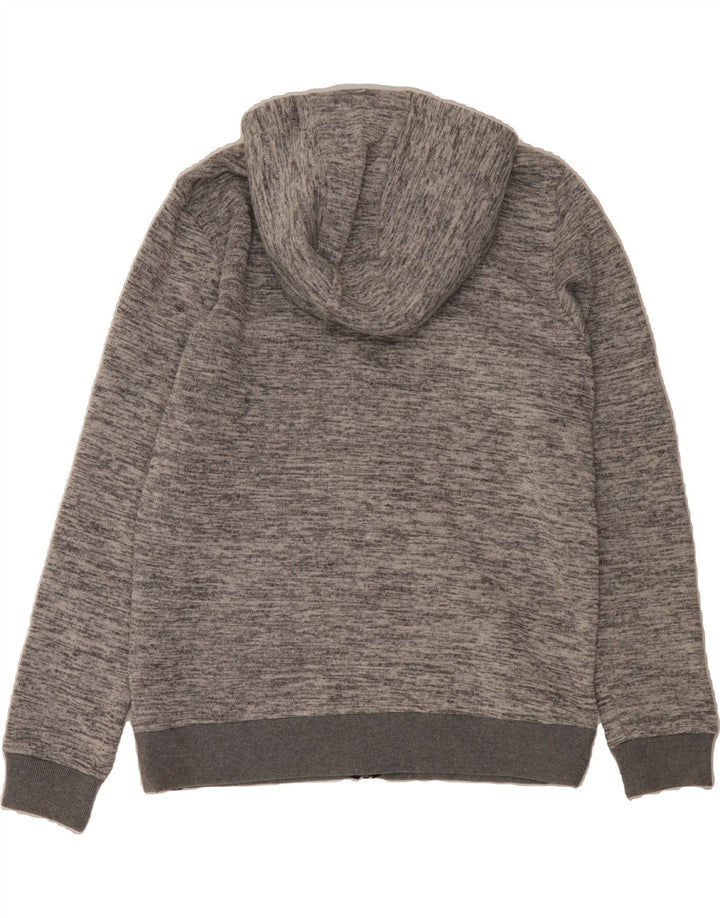 ANIMAL Womens Zip Hoodie Sweater UK 18 XL Grey Polyester Vintage Animal and Second-Hand Animal from Messina Hembry 