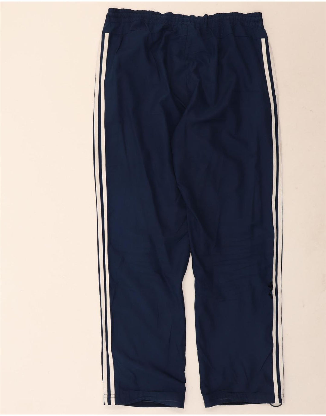 Adidas Mens Tracksuit Trousers UK 44/46 Large Navy Blue Polyester