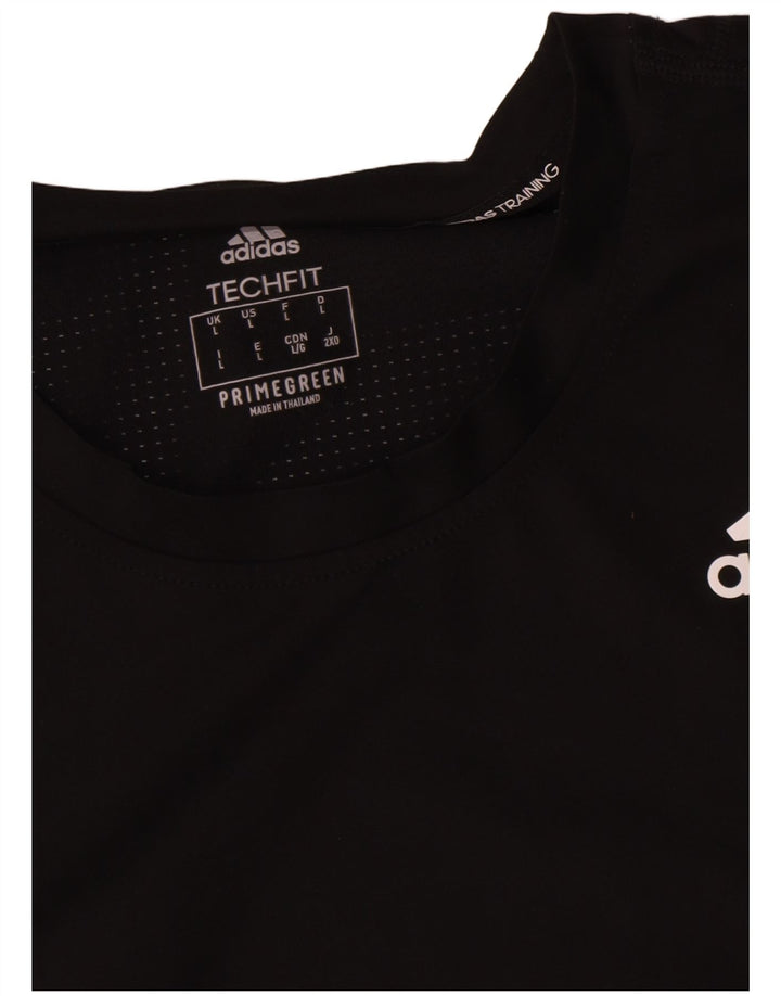 Adidas Mens Aeroready Vest Top Large Black Polyester