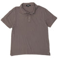TRUSSARDI Mens Polo Shirt Large Grey