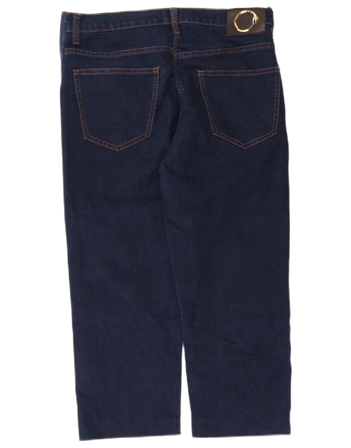 Just Cavalli Womens Capri Jeans W34 L22 Navy Blue