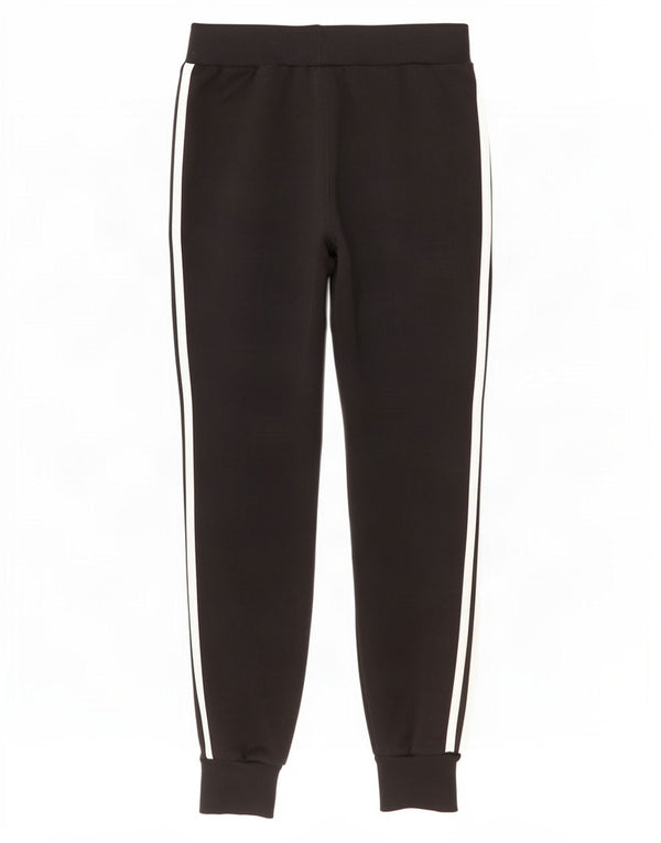 Adidas Womens Tracksuit Trousers Joggers UK 6 XS Black Polyester