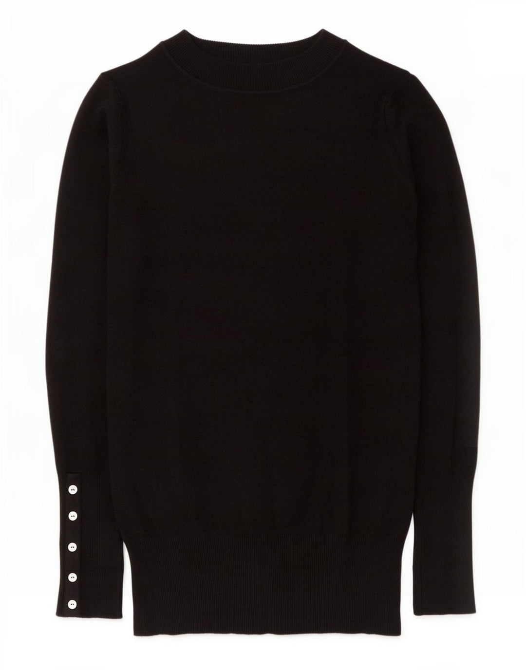Zara Womens Turtle Neck Jumper Sweater UK 8 Small Black Rayon