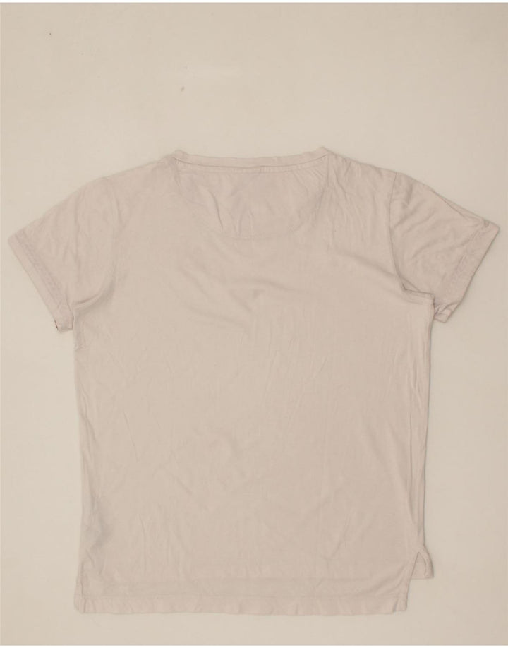 PUMA Womens Oversized T-Shirt Top UK 10 Small  White Cotton Vintage Puma and Second-Hand Puma from Messina Hembry 