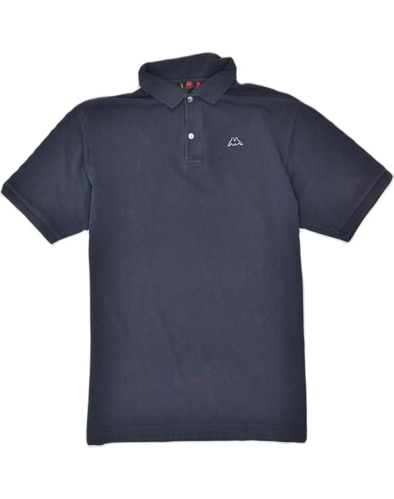 KAPPA Mens Polo Shirt Large Navy Blue Cotton | Vintage | Thrift | Second-Hand | Used Clothing | Messina Hembry 