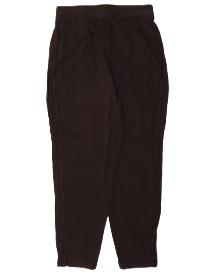 Marks & Spencer Womens Tracksuit Trousers UK 8 Small Black Viscose