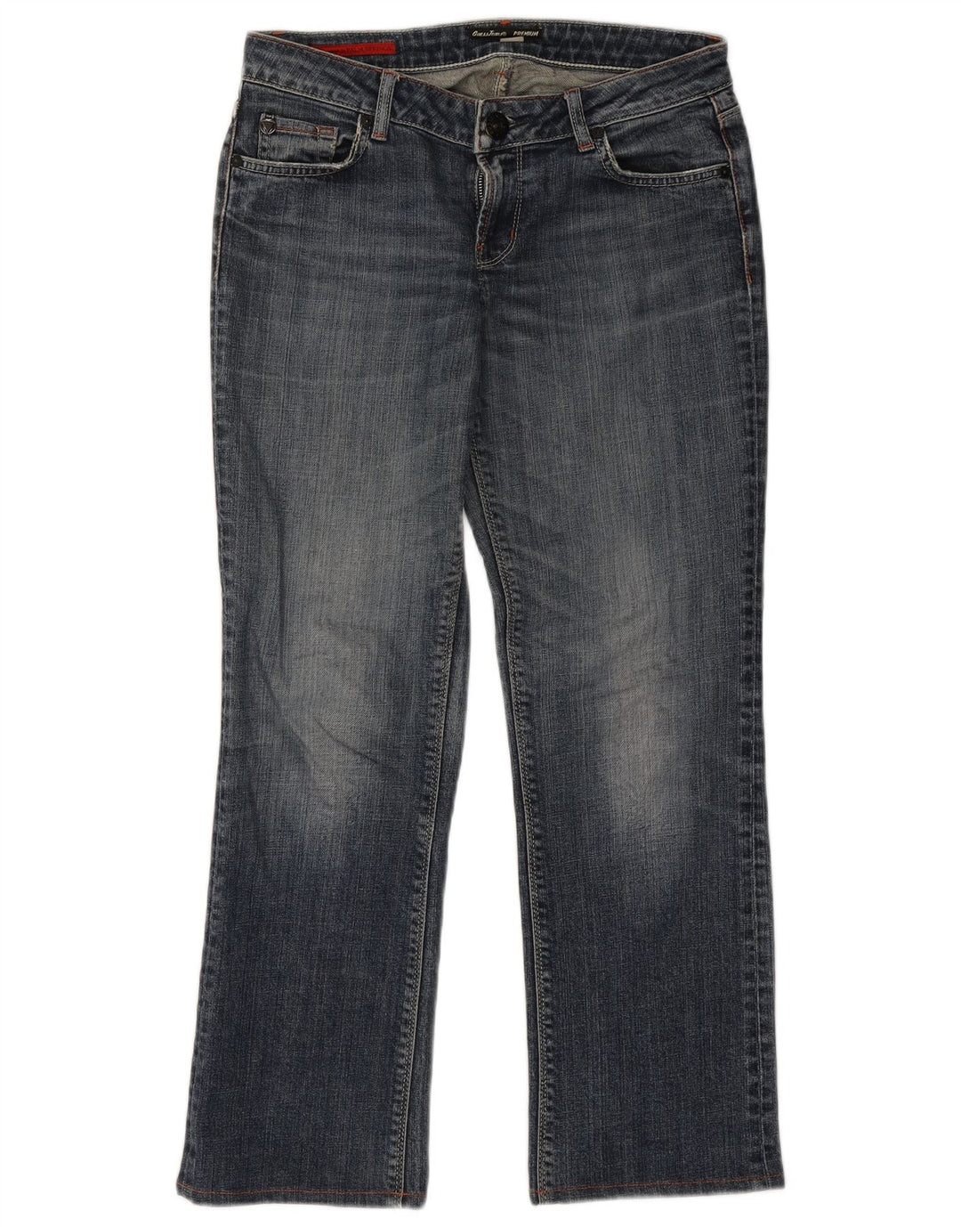 GUESS Womens Straight Jeans W29 L27 Blue