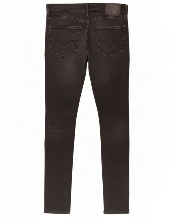Levi's Mens 512 Slim Tapered Jeans W32 L31 Black Cotton