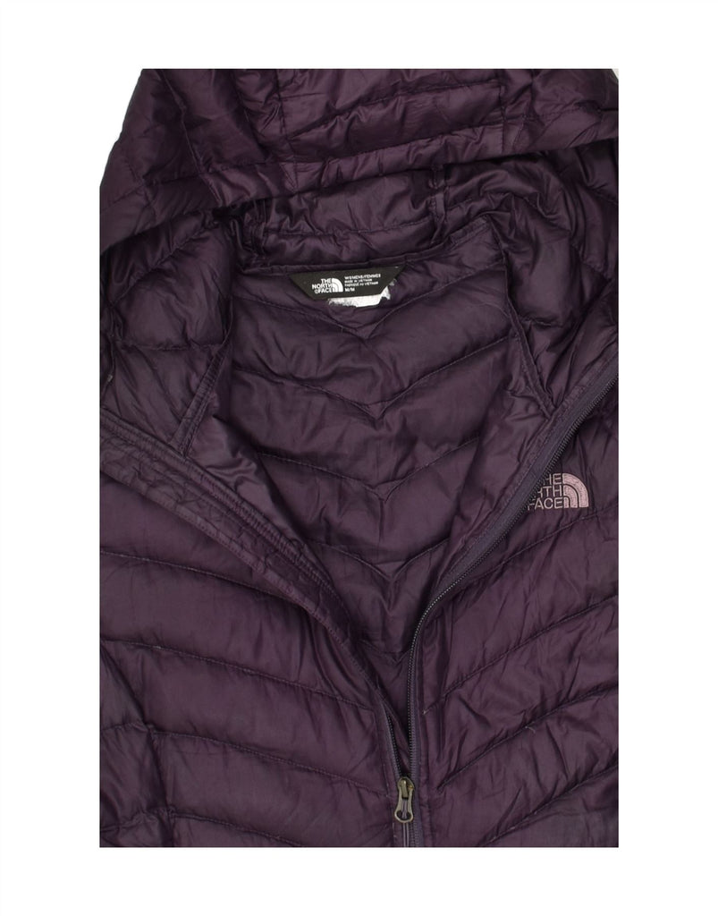 THE NORTH FACE Womens Hooded Padded Coat UK 14 Medium Purple Nylon | Vintage The North Face | Thrift | Second-Hand The North Face | Used Clothing | Messina Hembry 