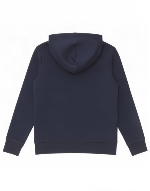 Levi's Boys Graphic Hoodie Jumper 13-14 Years Navy Blue Colourblock Cotton