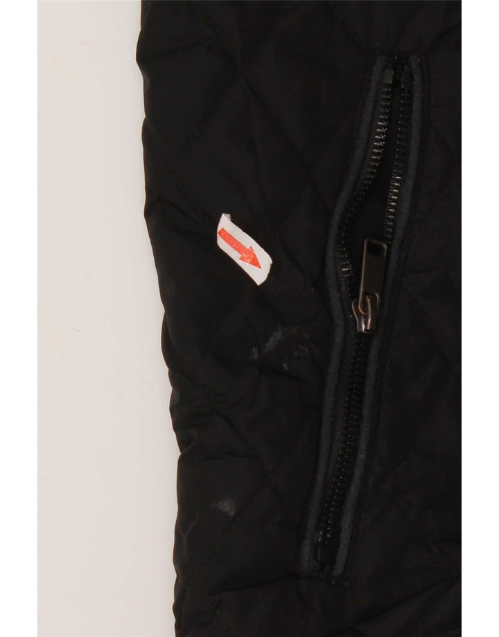 Zara Mens Quilted Gilet UK 42 XL Black