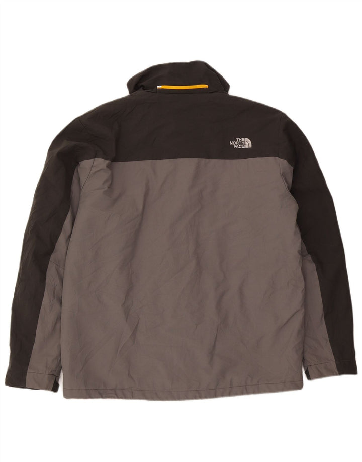 The North Face Mens Windbreaker Jacket UK 40 Large Grey Polyester