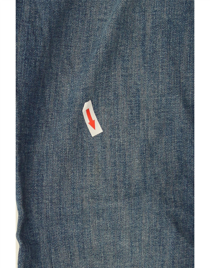 Zara Womens Flared Jeans EU 38 Small W28 L33 Blue Cotton