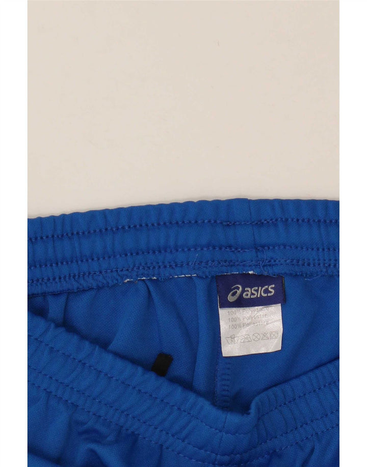Asics Boys Sport Shorts 13-14 Years Blue Polyester