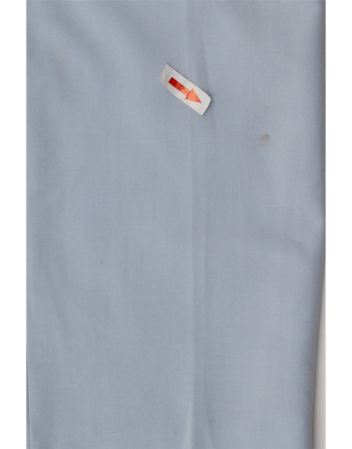 Zara Womens Slim Suit Trousers EU 36 XS W26 L26 Blue Polyester
