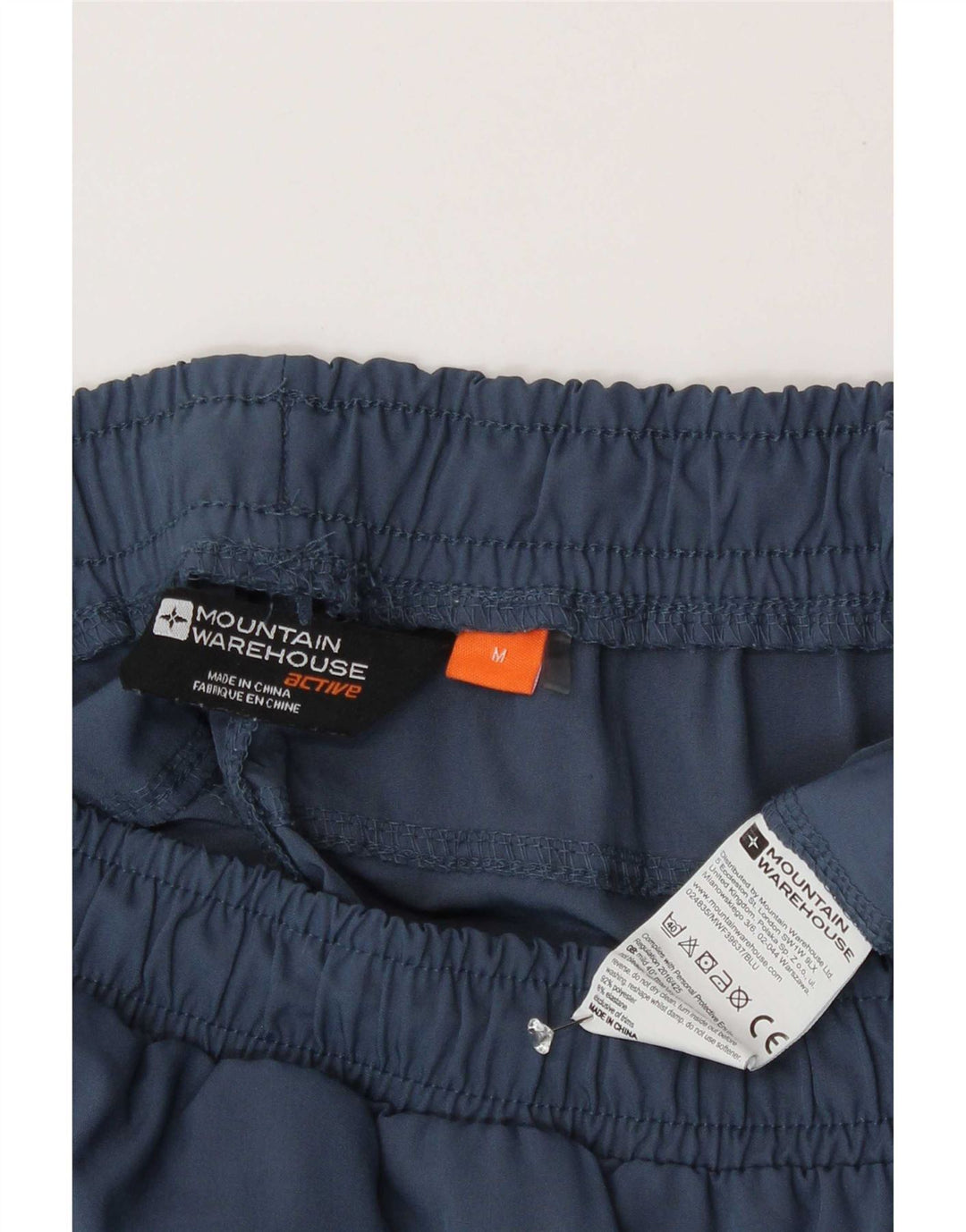Mountain Warehouse Mens Sport Shorts Medium Navy Blue Polyester