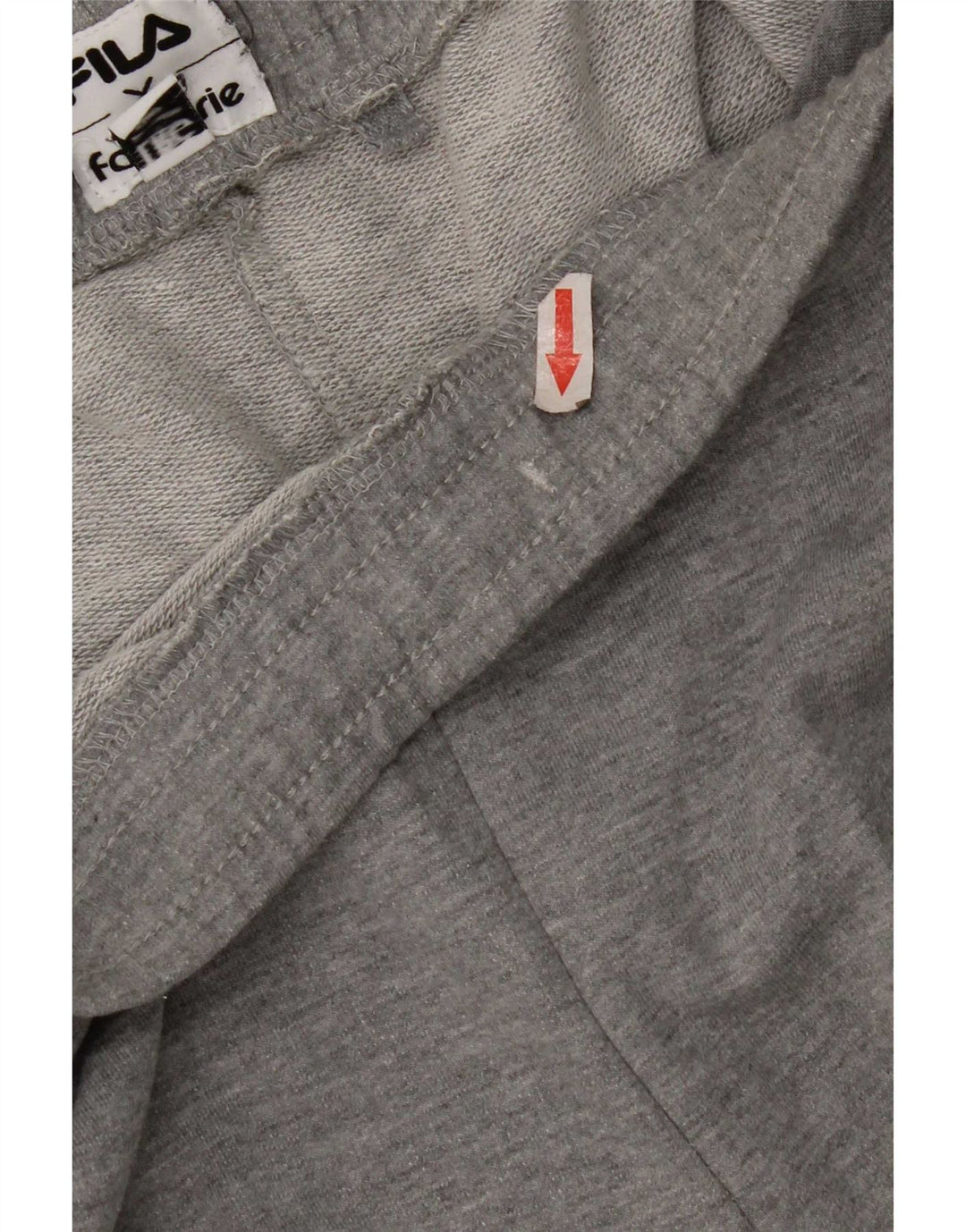 Fila Mens Graphic Sport Shorts Large Grey Cotton