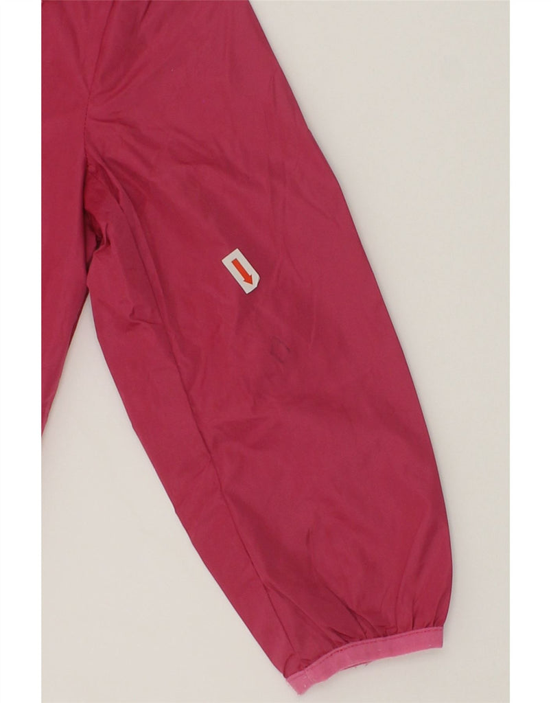 CHAMPION Girls Hooded Rain Jacket 3-4 Years 2XS Pink Polyamide | Vintage Champion | Thrift | Second-Hand Champion | Used Clothing | Messina Hembry 