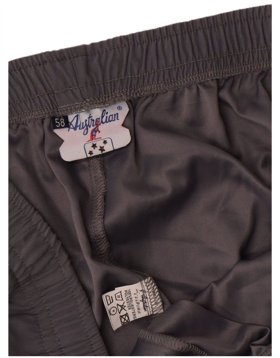 AUSTRALIAN L'ALPINA Mens Tracksuit Trousers IT 58 4XL  Grey Polyester