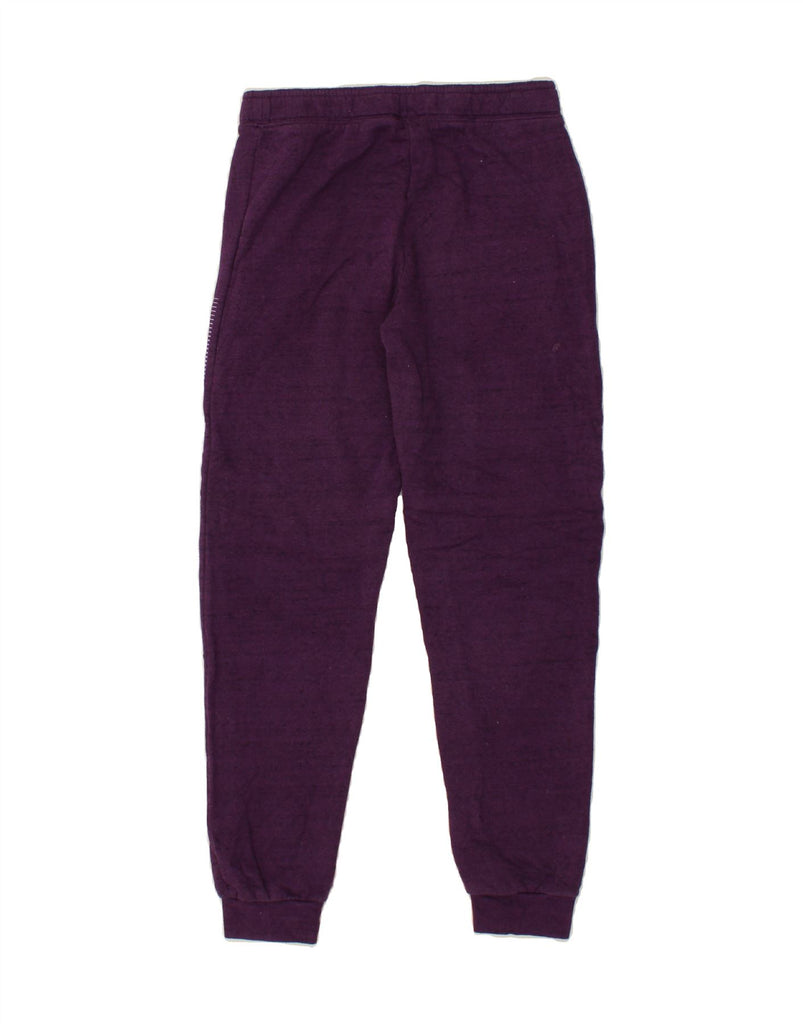 FILA Girls Graphic Tracksuit Trousers Joggers 14-15 Years XL Purple Cotton Vintage Fila and Second-Hand Fila from Messina Hembry 